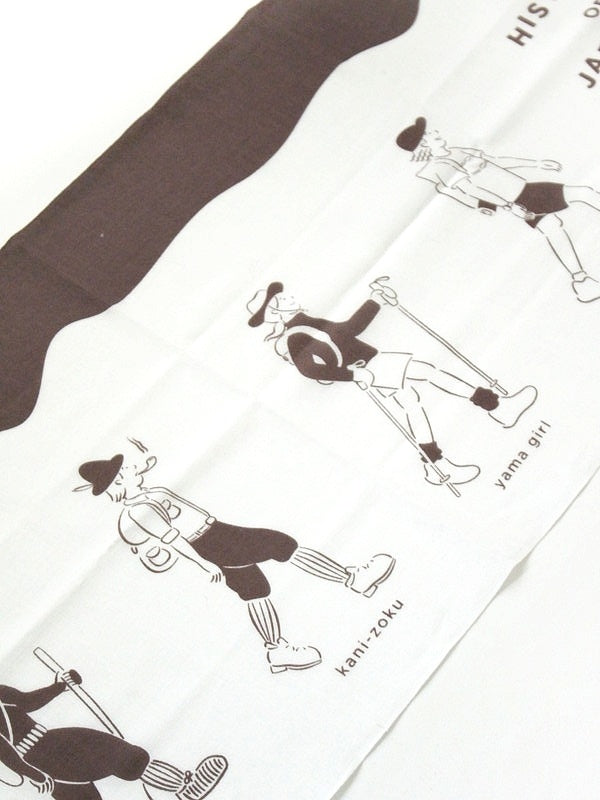 伊勢木綿の手ぬぐい #HISTORY OF JAPANESE HIKING STYLE｜mimie