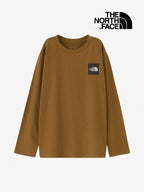 Kid's L/S Small Square Logo Tee #UB [NTJ32357]｜THE NORTH FACE【Outlet_40】