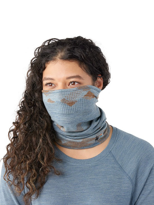 サーマルメリノロングネックゲイター #ピューターマウンテンスケープ [SW65113015]｜Smartwool