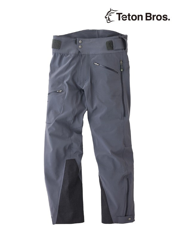 Serac Pant (Unisex) #Gunmetal [TB233-11012] ｜Teton Bros.