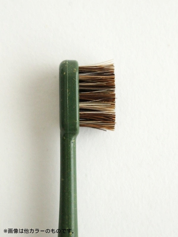 歯ブラシHEAD HYBRID BAMBOO 花馬毛 #グレー [OM-HB-GY-03]｜ORAL MOUNTAIN