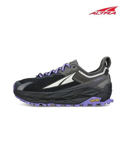 Women's OLYMPUS 5 #Black/Gray [AL0A7R74020] | ALTRA