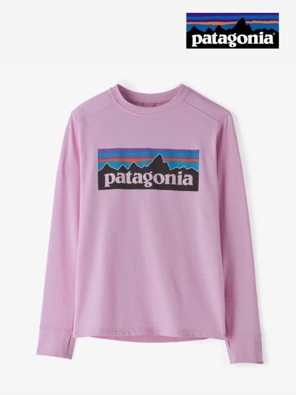Kid's Long Sleeved Capilene Silkweight T-Shirt #PLDN [62385] ｜patagonia