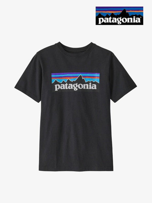 Kids' Regenerative Organic Certified Cotton P-6 Logo T-Shirt #INBK [62163] ｜patagonia