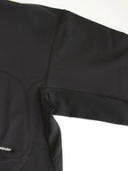 hybrid warm pocket hoodie #black [5743284074] ｜andwander