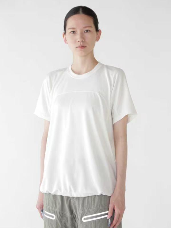 Women's power dry jersey SS T #031/off white [4164137]｜and wander