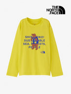 Kid's L/S Shiretoko Toko Tee #SS [NTJ82332ST]｜THE NORTH FACE【Outlet_40】