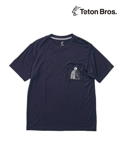 Tsurugi 10th Axio Tee #Navy [TB233-46012] ｜Teton Bros.