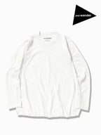 Women's power dry jersey LS T #031/off white [4164136]｜and wander