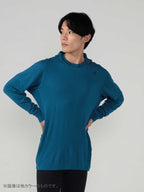 Warmwool Hood Sweater V2 [M] #Jer Black [108452]｜ACLIMA