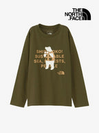 Kid's L/S Shiretoko Toko Tee #NT [NTJ82332ST]｜THE NORTH FACE