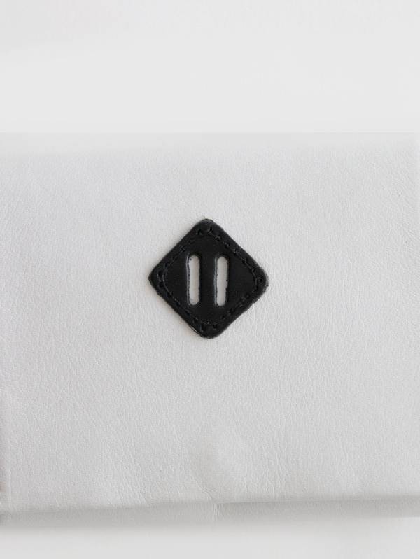 multi wallet レザー #white ｜holo