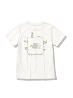 Kid's S/S Explore Source Circulation Tee #W [NTJ12314]｜THE NORTH FACE【Outlet_40】