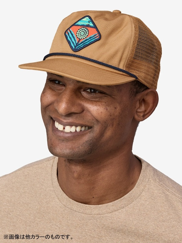 Airfarer Lightweight Cap #STPD [37996]｜patagonia【Outlet_30】
