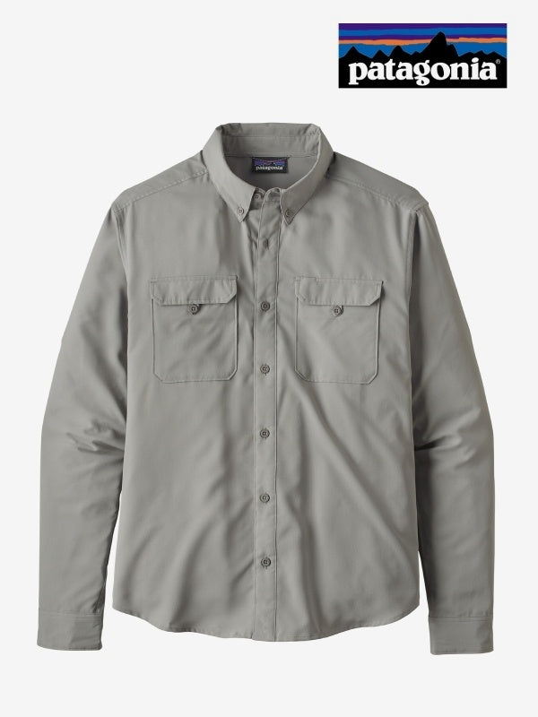 Men's L/S Self Guided Hike Shirt #SGRY [41900]｜patagonia