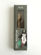 歯ブラシHEAD HYBRID BAMBOO 花馬毛 #サンド [OM-HB-SA-03]｜ORAL MOUNTAIN