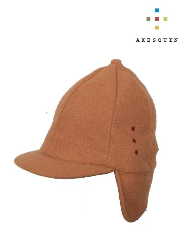 Wool pointed cap #tobacco color [13044] | AXESQUIN