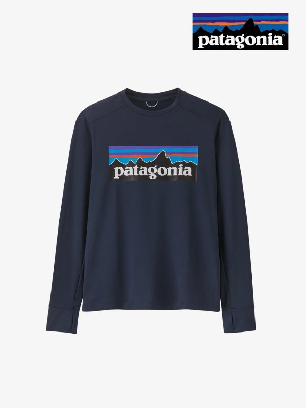 Kids' Long-Sleeved Capilene Silkweight UPF T-Shirt #PONN [62385] ｜patagonia【Outlet_40】