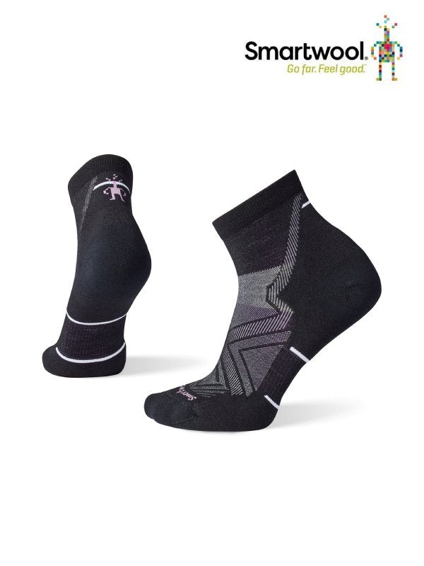 Women's ラン ターゲットクッション アンクル #ブラック [SW7030400400]｜Smartwool