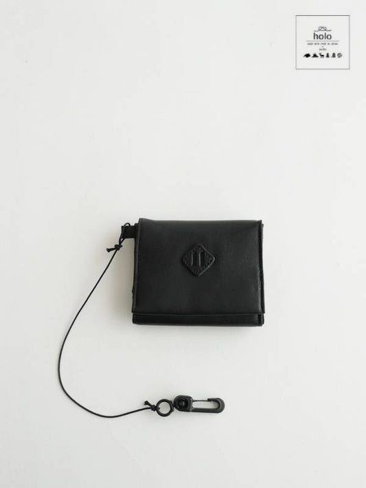 multi wallet レザー #Black ｜holo
