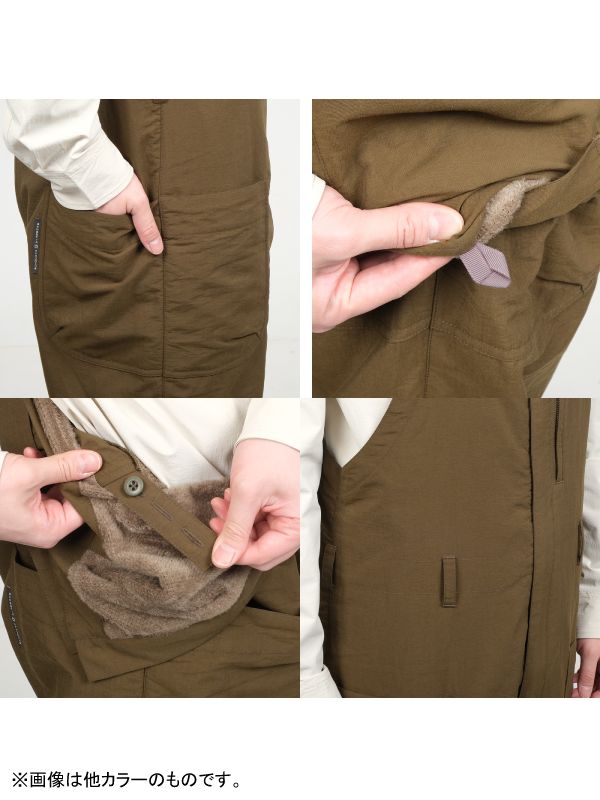 オクタライニングのオーバーオール #スミイロ [22022]｜AXESQUIN