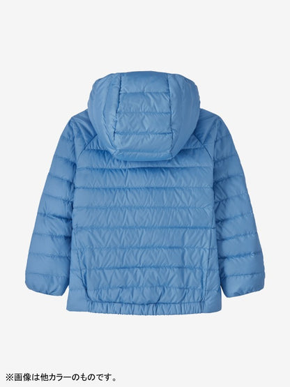 Baby Reversible Down Sweater Hoody #FABE [61372]｜patagonia