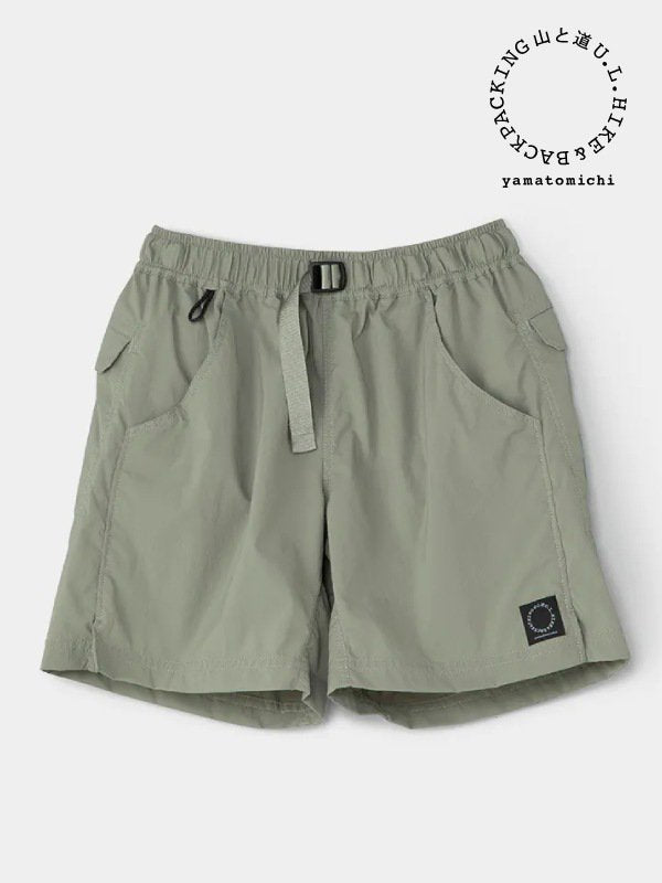 Women's DW 5-Pocket Shorts (Women's) #Sage Gray | Yama to Michi