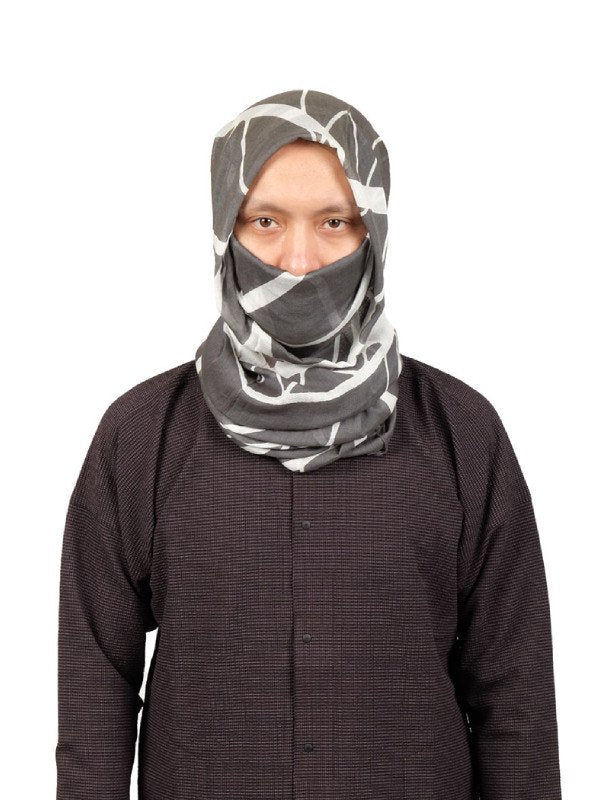 クビマキ 鉄塔 #スミイロ [43020]｜AXESQUIN