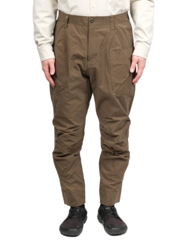 ヴィンテージナイロンのパンツ #センザイチャ [22018]｜AXESQUIN