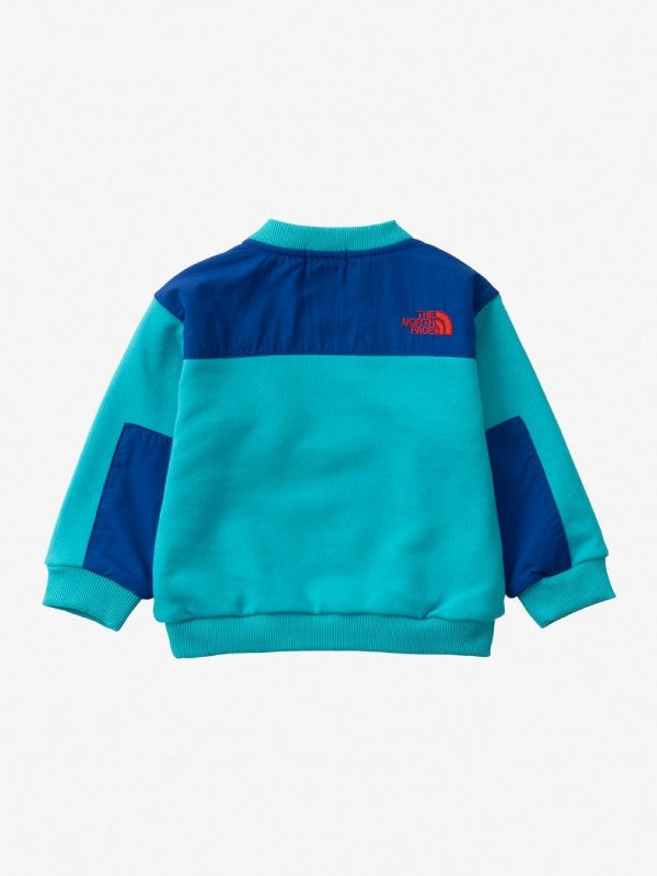 Baby Denali Sweat Crew #AB [NTB62333]｜THE NORTH FACE【Outlet_40】