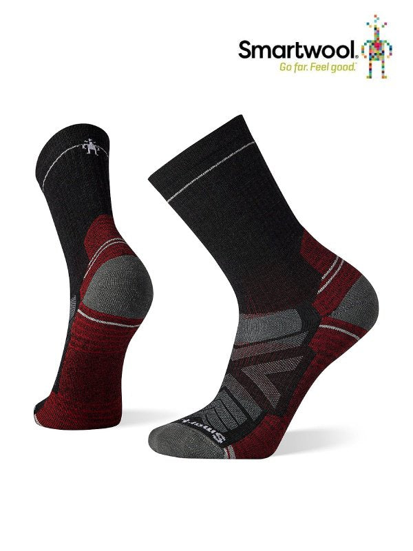 メンズ ハイク ライトクッション クルー #チャコール [SW7011200600]｜Smartwool