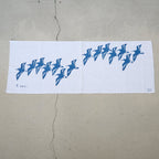 伊勢木綿の手ぬぐい #白千鳥｜mimie