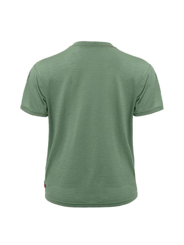 LIGHTWOOL CLASSIC TEE #Dark Ivy [106817]｜ACLIMA