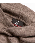 YAK PULLOVER #Undyed Mocha [102723]｜STATIC