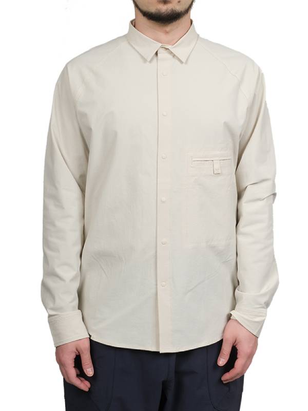 ソフトシェルのショートカラーシャツ #ハイジロ [021054]｜AXESQUIN