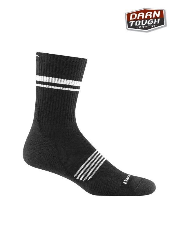 Element Micro Crew Lightweight with Cushion #Black [19441118001]｜DARN TOUGH
