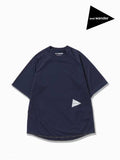 女士速乾針織插肩短袖T卹 #120/海軍藍 [4164135]｜漫步