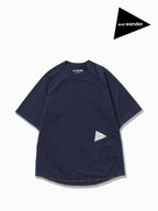 Women's power dry jersey raglan SS T #120/navy [4164135]｜and wander