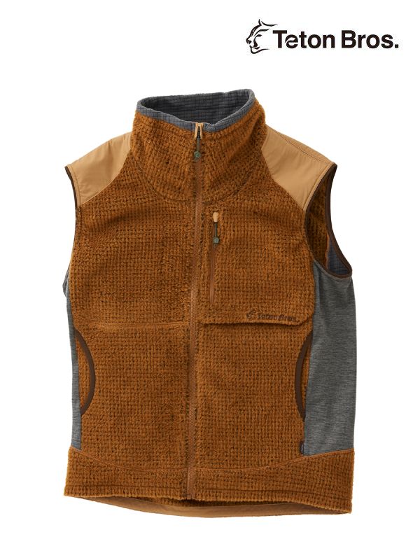 Wool Air Vest #Brown [TB233-64012] ｜Teton Bros.