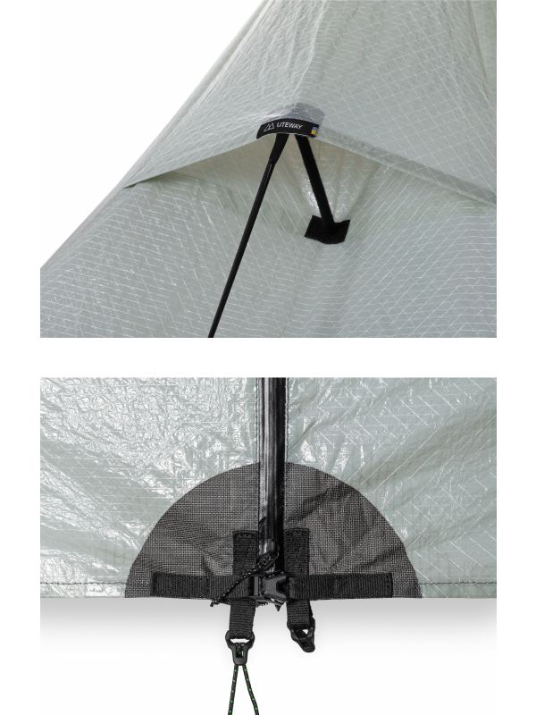PYRAOMM DUO TARP ULTRA TNT [pyra duo ultra tnt]｜LITEWAY