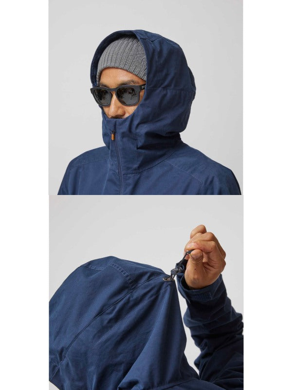 svalbard cotton Anorak #Indigo Night [2463-19]｜Norrona