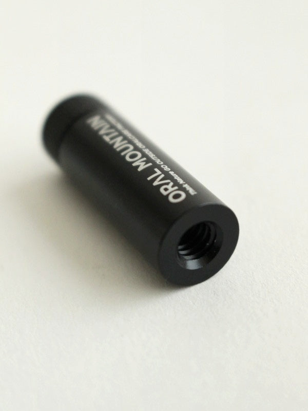 歯ブラシグリップ 「GRIP」 TSUTSU mini #アルミブラック [OM-TS-ALM-BLK]｜ORAL MOUNTAIN