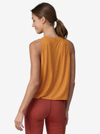 Women's Cap Cool Trail Cropped Tank #GNCA [24460]｜patagonia