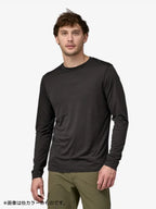 Men's L/S Cap Cool Merino Shirt #WAVB [44550] ｜patagonia