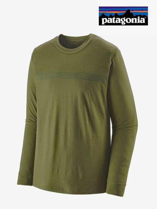 Men's Long Sleeved Capilene Cool Merino Graphic Shirt #FFBA [44585]｜patagonia