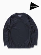 Women's power dry jersey LS T #120/navy [4164136]｜and wander