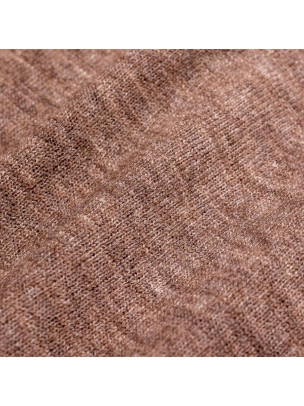 YAK BREEZE PULLOVER #Undyed Mocha [102823]｜STATIC