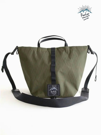 TABITIBI Tote/X-Pac #VX21 Dark Green | RawLow Mountain Works