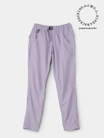 Men's 5-Pocket Pants #Pale Lilac | Yama to Michi