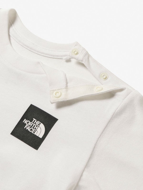 Baby L/S Small Square Logo Tee #WW [NTB32357]｜THE NORTH FACE